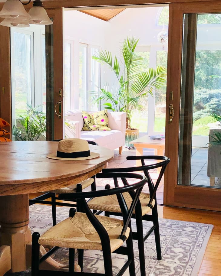 Eclectic Tropical Connecticut Home With Yellow Couches Apartment Therapy